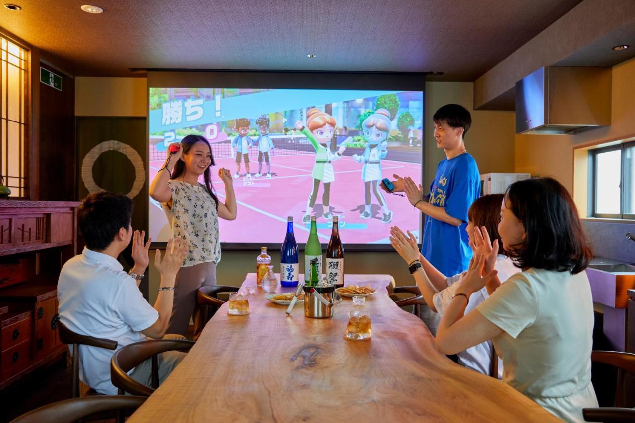 古今 天下茶屋 With A Private Parking Lot And A Half Open-Air Bath And Direct To Kix Villa Osaka Exterior foto