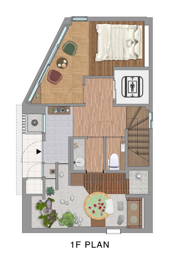 古今 天下茶屋 With A Private Parking Lot And A Half Open-Air Bath And Direct To Kix Villa Osaka Exterior foto